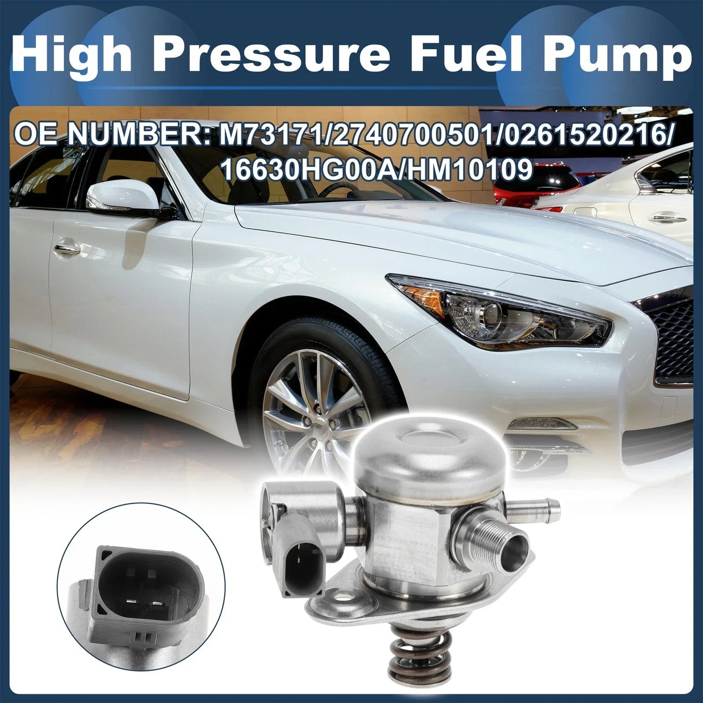 High Pressure Fuel Pump Assembly for Infiniti Q50 (2016-2019)