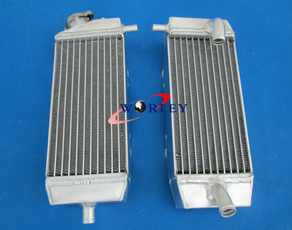 Aluminum Radiator + Hose for Kawasaki KX250F KXF250, Suzuki RMZ250 (2004)