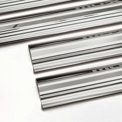 Stainless Steel Scuff Plate Door Sill Entry Guard for Isuzu MU-X (2013-2020)