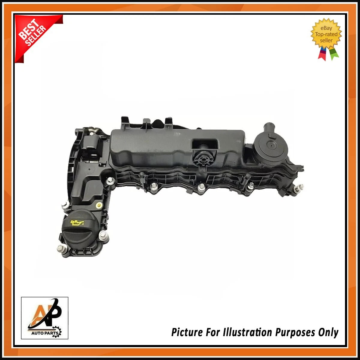 Engine Valve Rocker Cover OE Replacement for Peugeot Ford 2.0 DW10 (2010–2020)