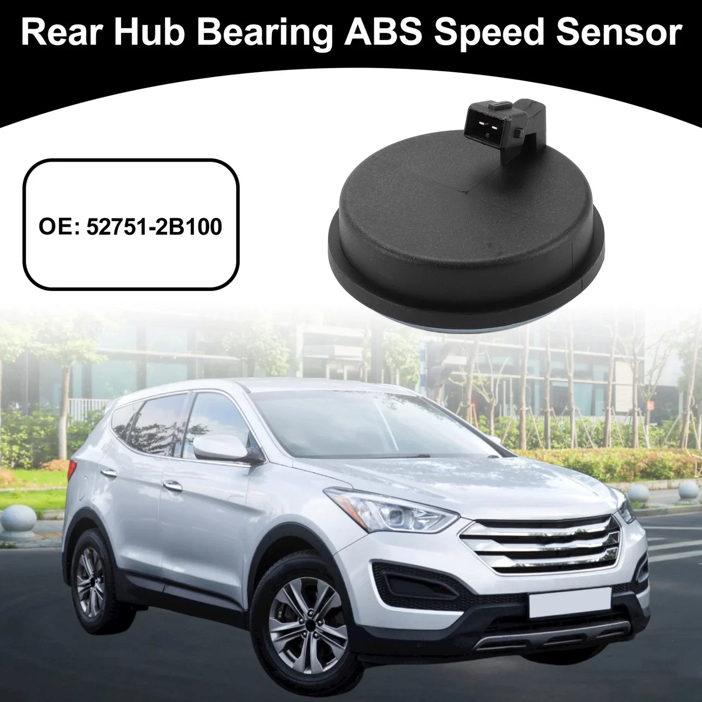 Rear Hub Bearing ABS Speed Sensor for Hyundai Santa Fe (2013-2018)