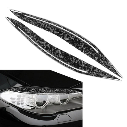 Front Headlight Eyebrow Eyelid Covers for BMW 5 Series F10 (2010-2013)