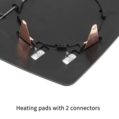 Heated Mirror Glass with Backing Plate Left Side for Mercedes-Benz GL 320