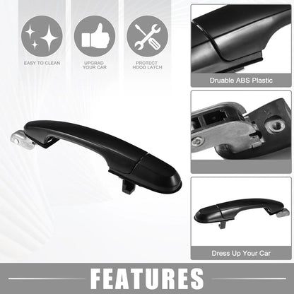 Rear Right Exterior Door Handle for Hyundai Tucson GL GLS LX 2005-2010