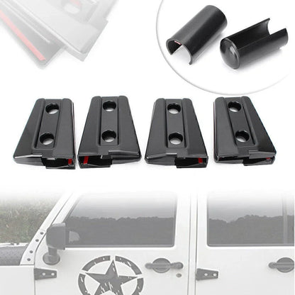Exterior Door Hinge Chain Frame Covers for Jeep Wrangler JK (2007-2017)