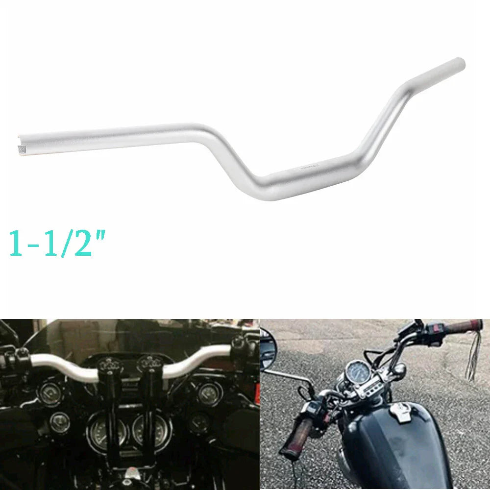1-1/2'' High Bend Handlebar for Harley Softail Deluxe FLSTN, Dyna Low Rider (2005-2023)