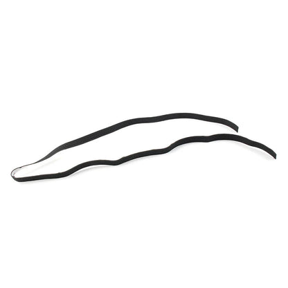 Black Decorative Moulding Trim Braid Strip for Universal Car Door & Dashboard