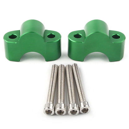 Green Handlebar Riser Adapters for Kawasaki Z900RS (2018-2020)