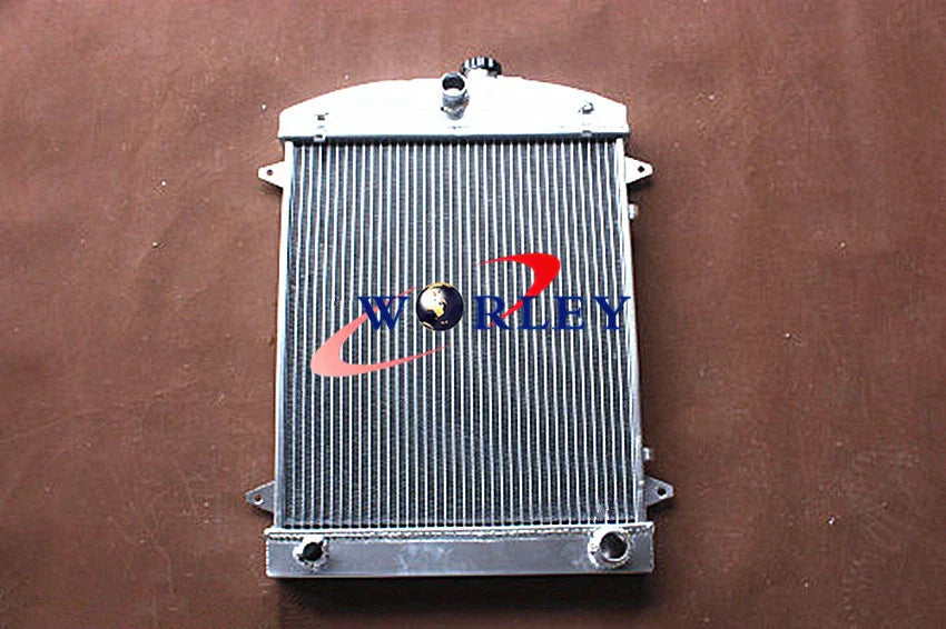 Aluminum Radiator + Fan for Holden FJ FX (1948-1955)