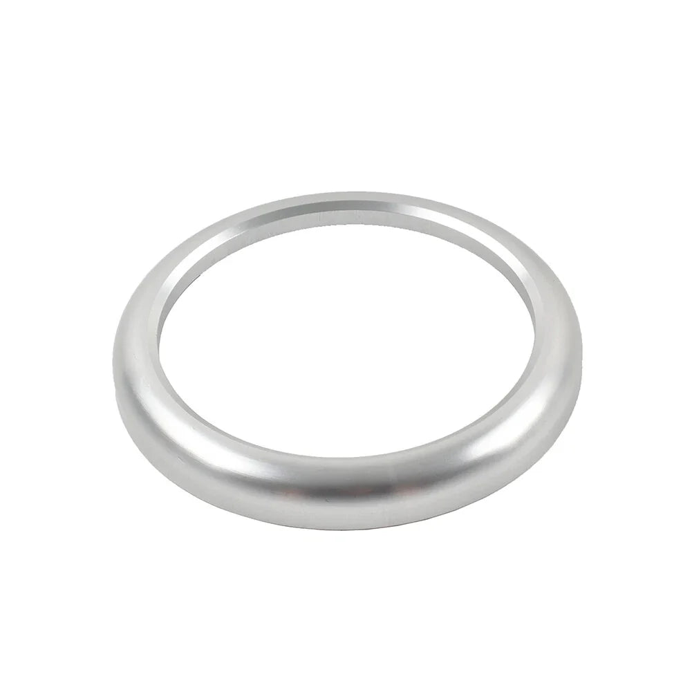 Silver Stopwatch Compass Cover Ring for Porsche 911 718 Boxster Cayenne Macan