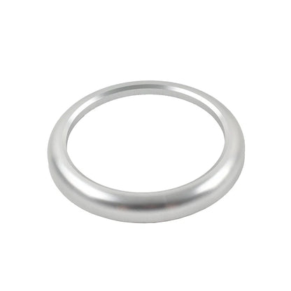 Silver Stopwatch Compass Cover Ring for Porsche 911 718 Boxster Cayenne Macan
