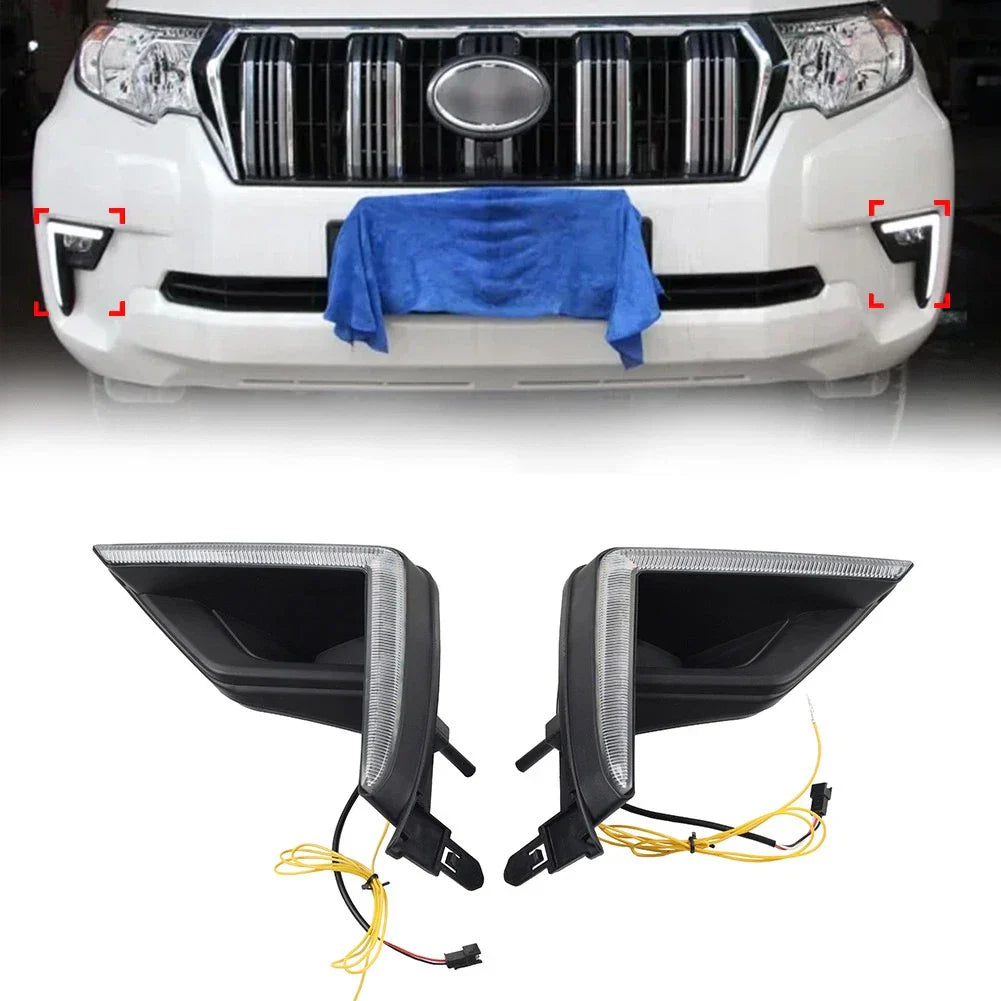 Daytime Running Light Turn Signal for Toyota Land Cruiser Prado (2018-2021) Pair