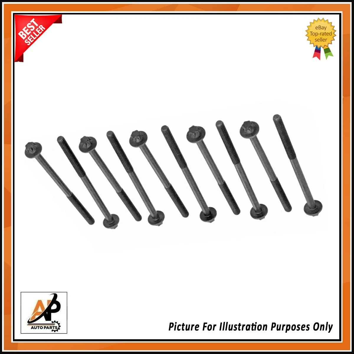 Engine Head Bolts Set Replacement for BMW 1 2 Diesel N47 B47 (2011–2019)