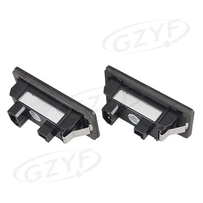 LED License Plate Lights Clear Lens for BMW E82 E90 F10 F25 (2007-2017)