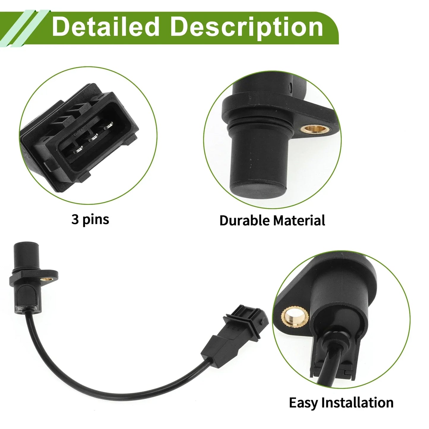 Crankshaft Position Sensor for Hyundai Santa Fe 2.7L (2001-2006)