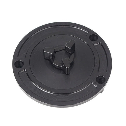 Black CNC Fuel Tank Cover Gas Cap for Kawasaki Ninja 250R 1988-2007