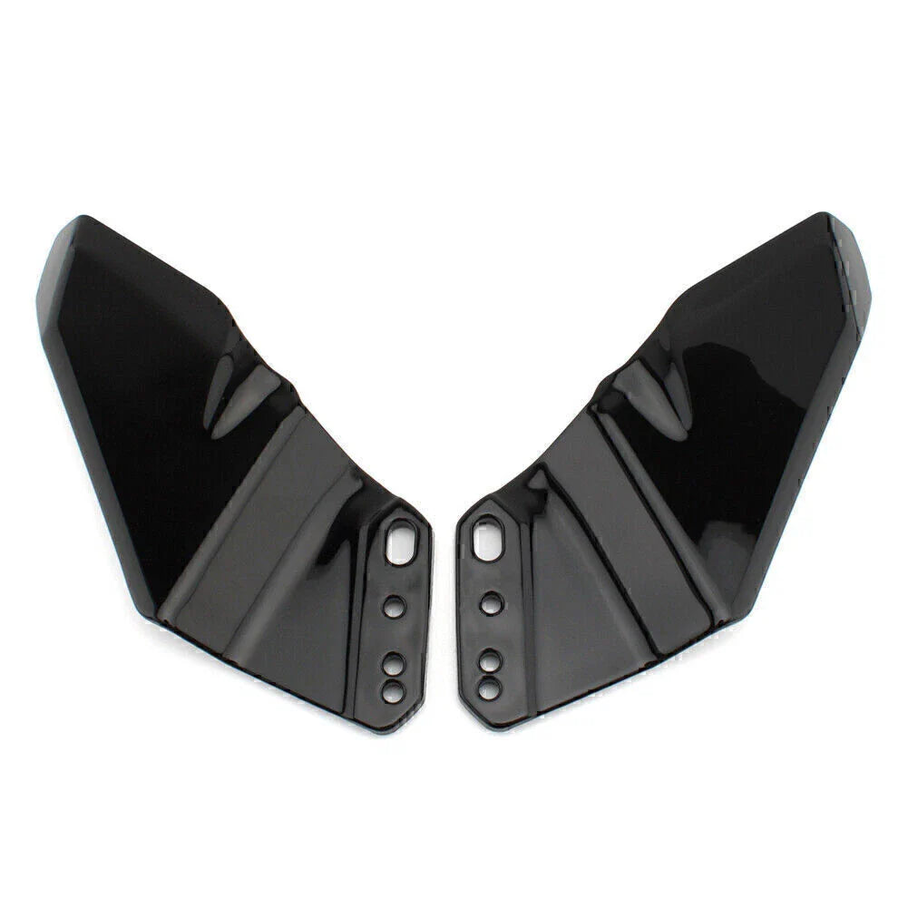 Black Winglet Aerodynamic ABS Spoiler Kit for Kawasaki Honda BMW