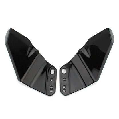 Black Winglet Aerodynamic ABS Spoiler Kit for Kawasaki Honda BMW