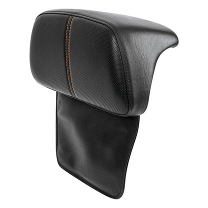 Backrest Pad Black Passenger for Harley Road Glide Touring (2014 - 2023)
