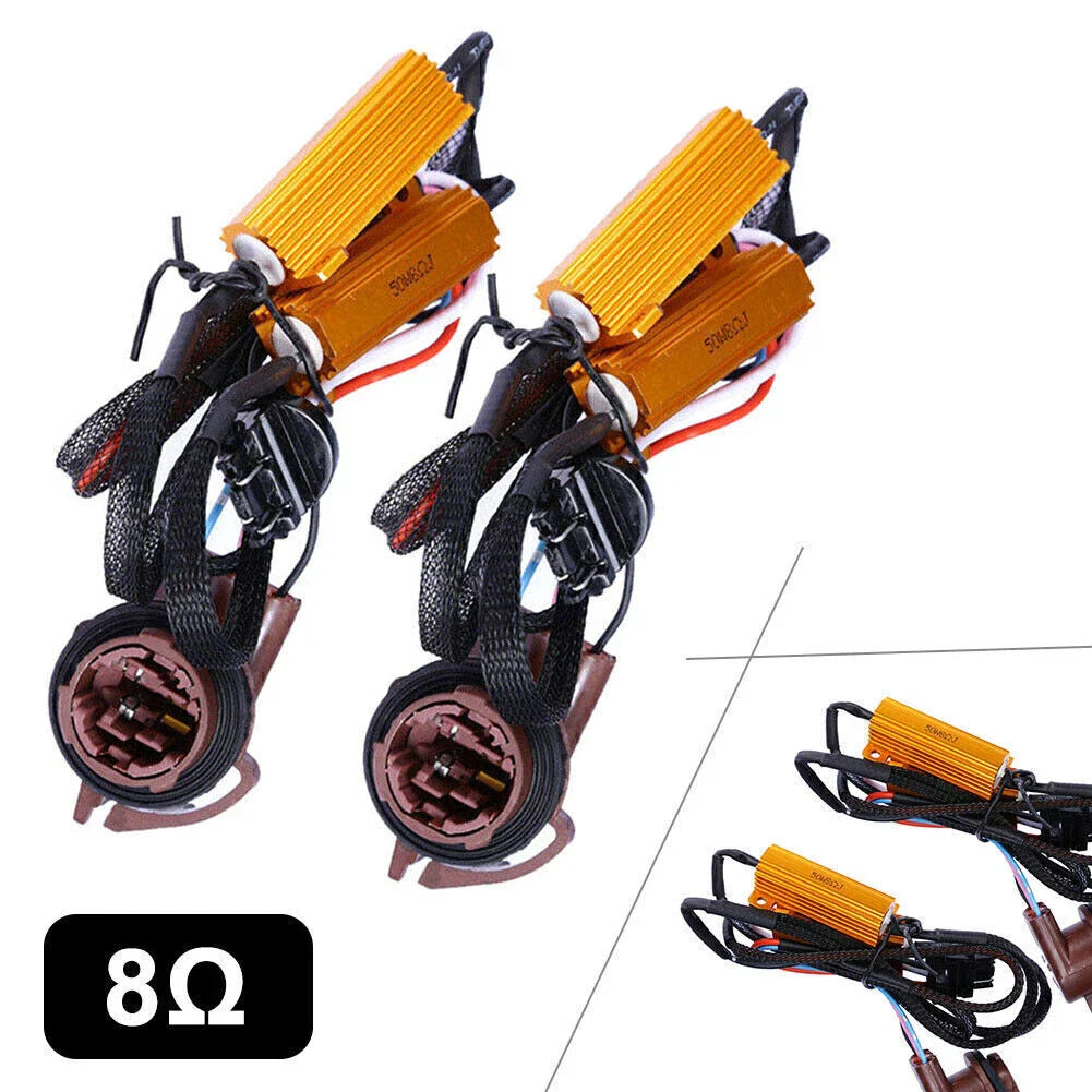 3157 LED Front Turn Signal Load Resistor Adapter for Car (No Hyper Flash)