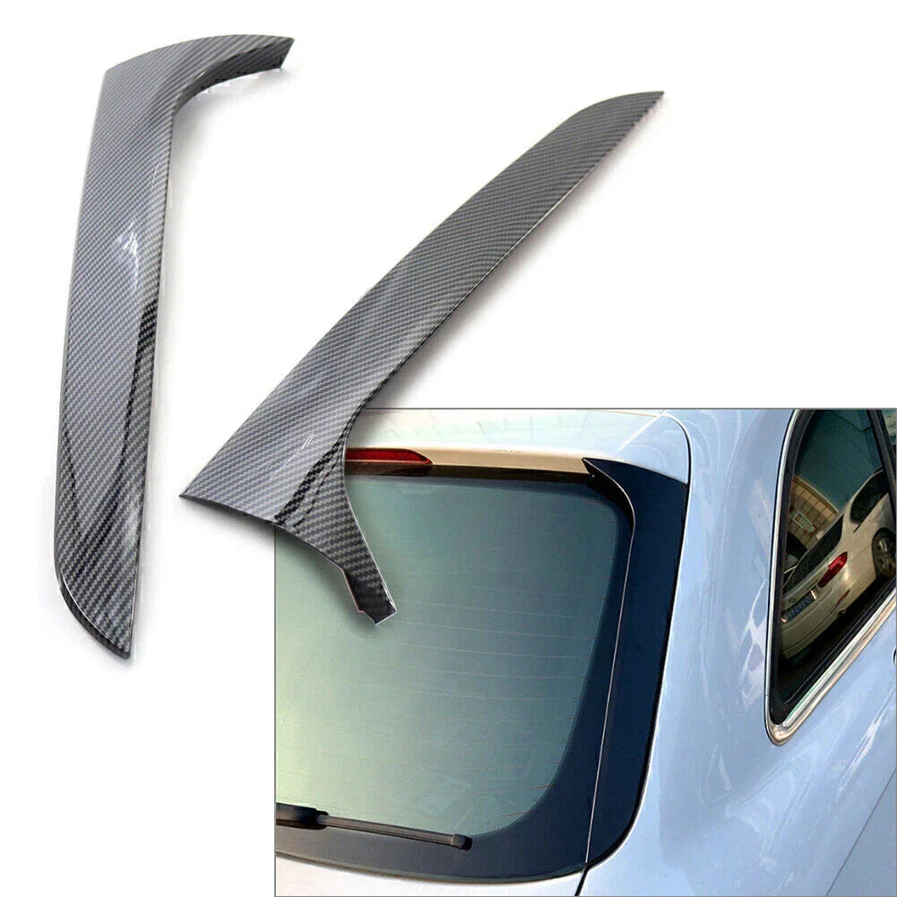 Rear Window Side Spoiler Canard Splitter for Audi A4 B8 Allroad (2009-2016)