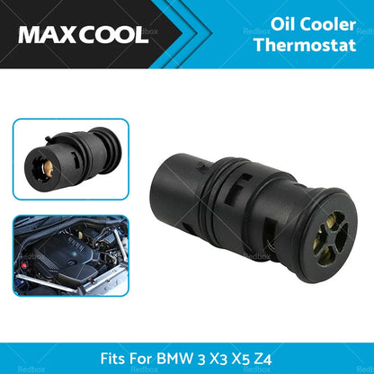 Oil Cooler Thermostat Expansion Tank for BMW E46 E53 E83 E85 E86 (2000-2006)