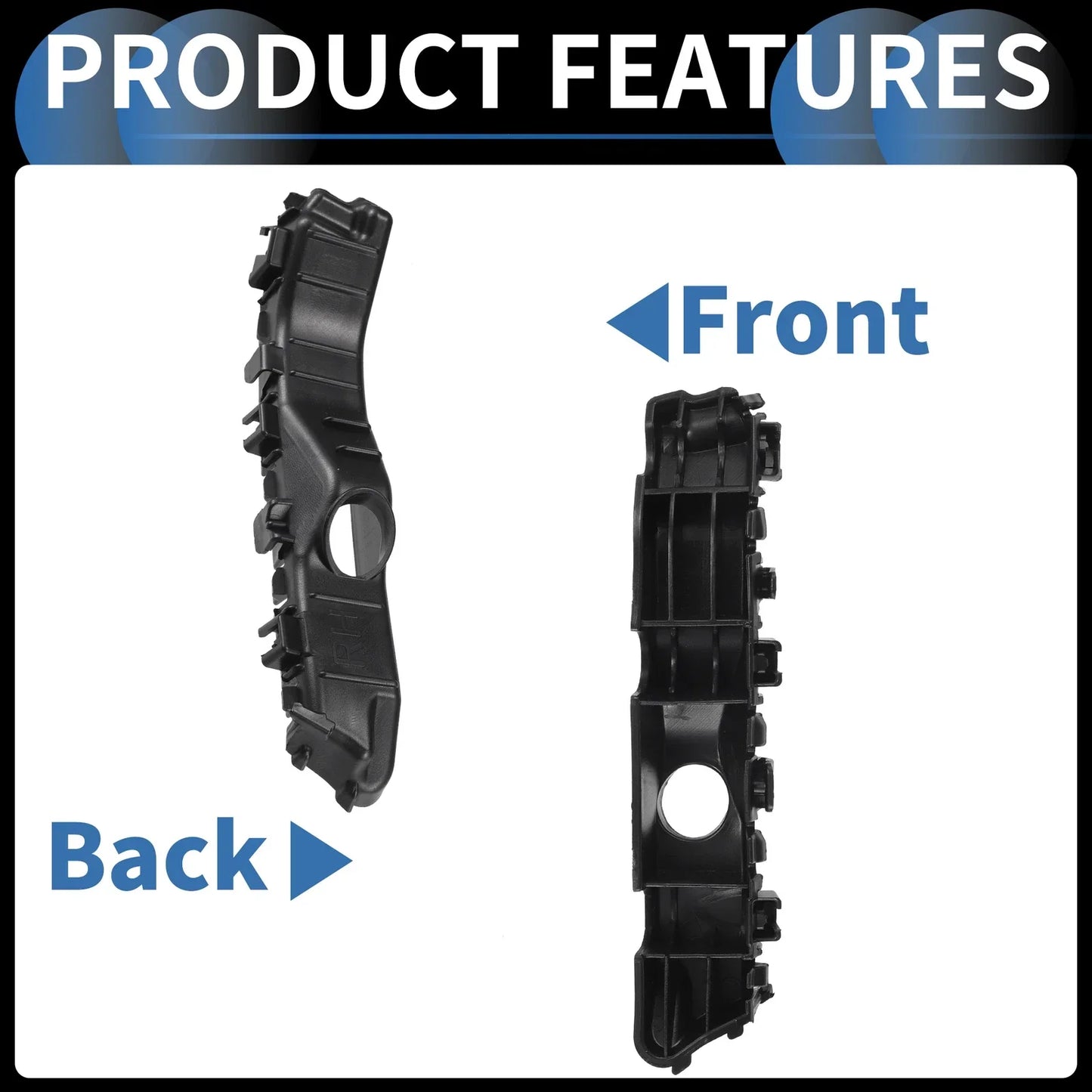 Right Front Bumper Retainer Bracket for Hyundai Venue (2020-2023)