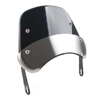 5"-9.45" Motorcycle Headlight Windshield Wind Deflector for Universal Models