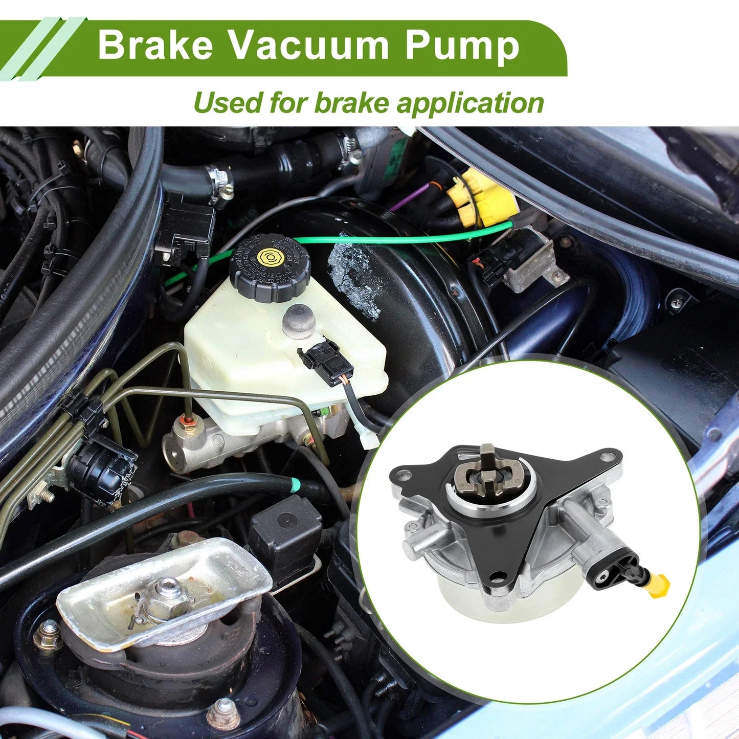 Brake Vacuum Pump for Dodge Dart (2013-2016) - Engine Vacuum Pump 2 x 55270032 55236785