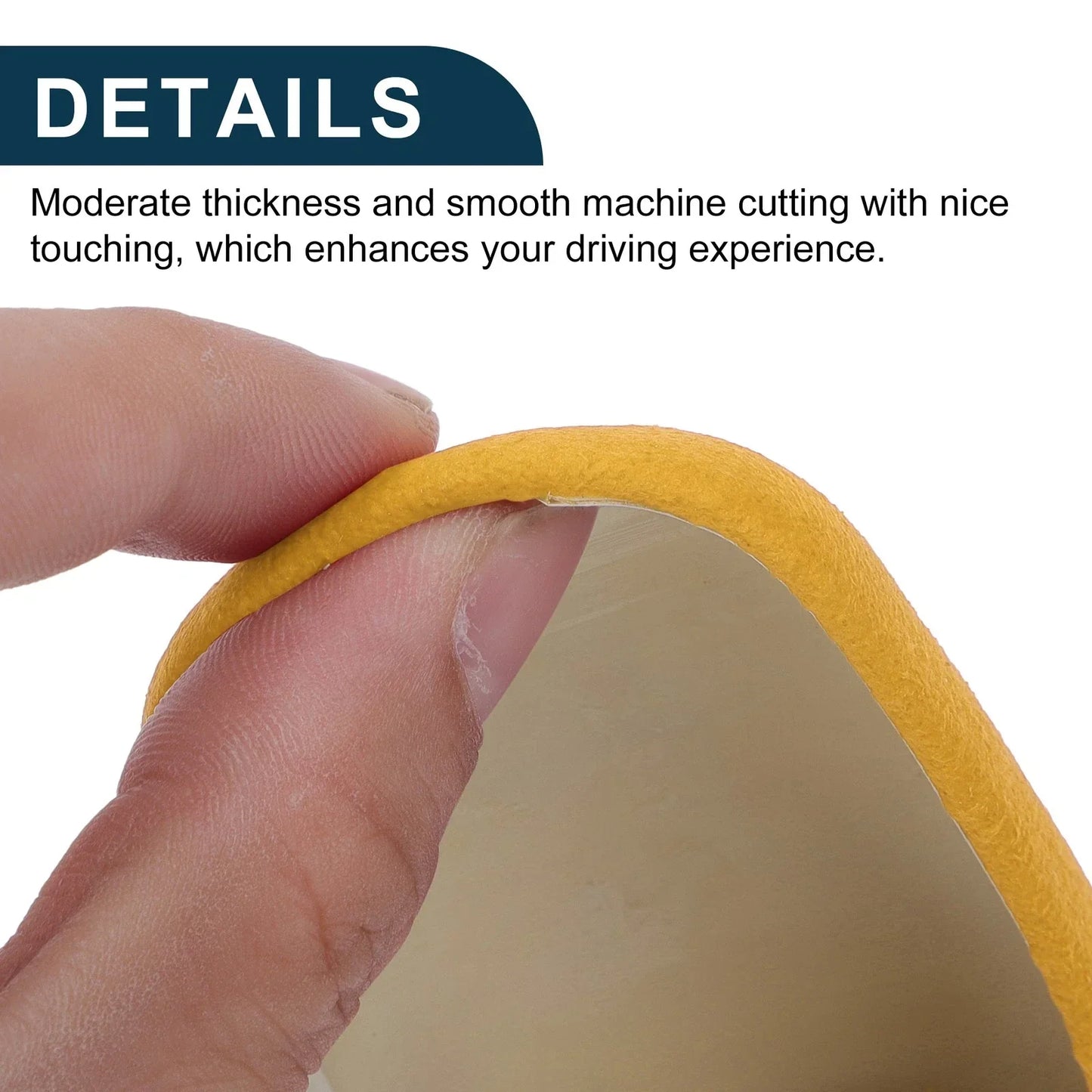 Gear Shift Knob Cap Cover for Porsche Cayenne (2018-2025) Yellow 1 x Pcs