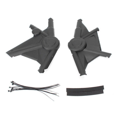 Black Upper Frame Panel Guard Cover for BMW R1200GS/ADV (2013-2017)