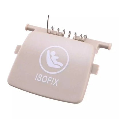 Beige Rear Child Seat Hook Anchor Isofix Cover for BMW X3 X4 X3M X4M (2018-2023)