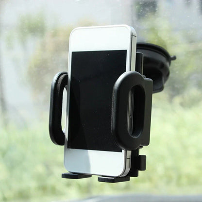 Dashboard Mount Car Phone Holder with Suction Cup for Easy Installation