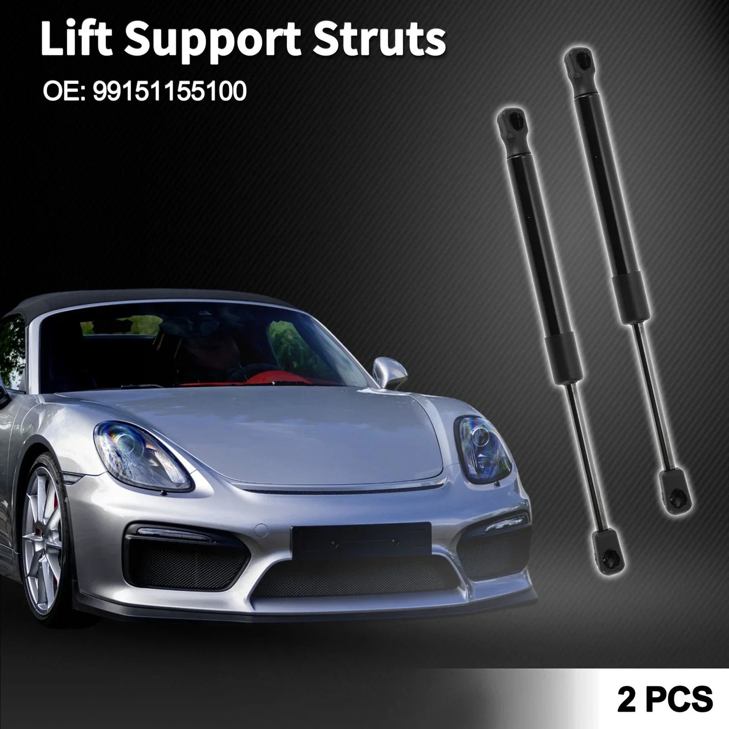 Hood Lift Supports Struts for Porsche 911 (1999-2005)