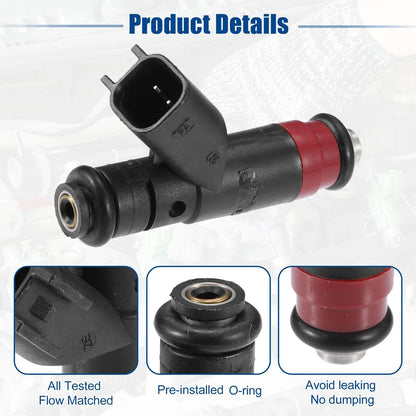 8pcs Fuel Injector Nozzle for Dodge Durango 5.7L V8 (2004-2008)