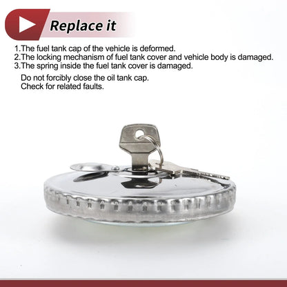 Locking Gas Cap with 2 Keys for Mercedes-Benz (No. 3024710130)