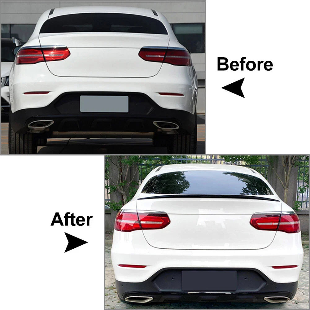 Tail Wing Rear Trunk Spoiler for Mercedes Benz GLC Class Coupe C253 (16-22)