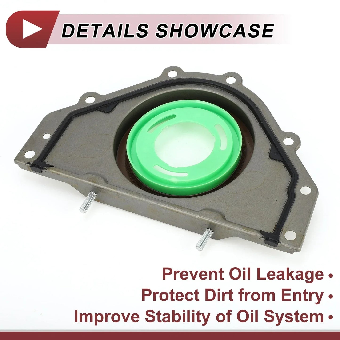 Crankshaft Oil Seal with Flange for Chrysler Sebring, Dodge (2001-2006)
