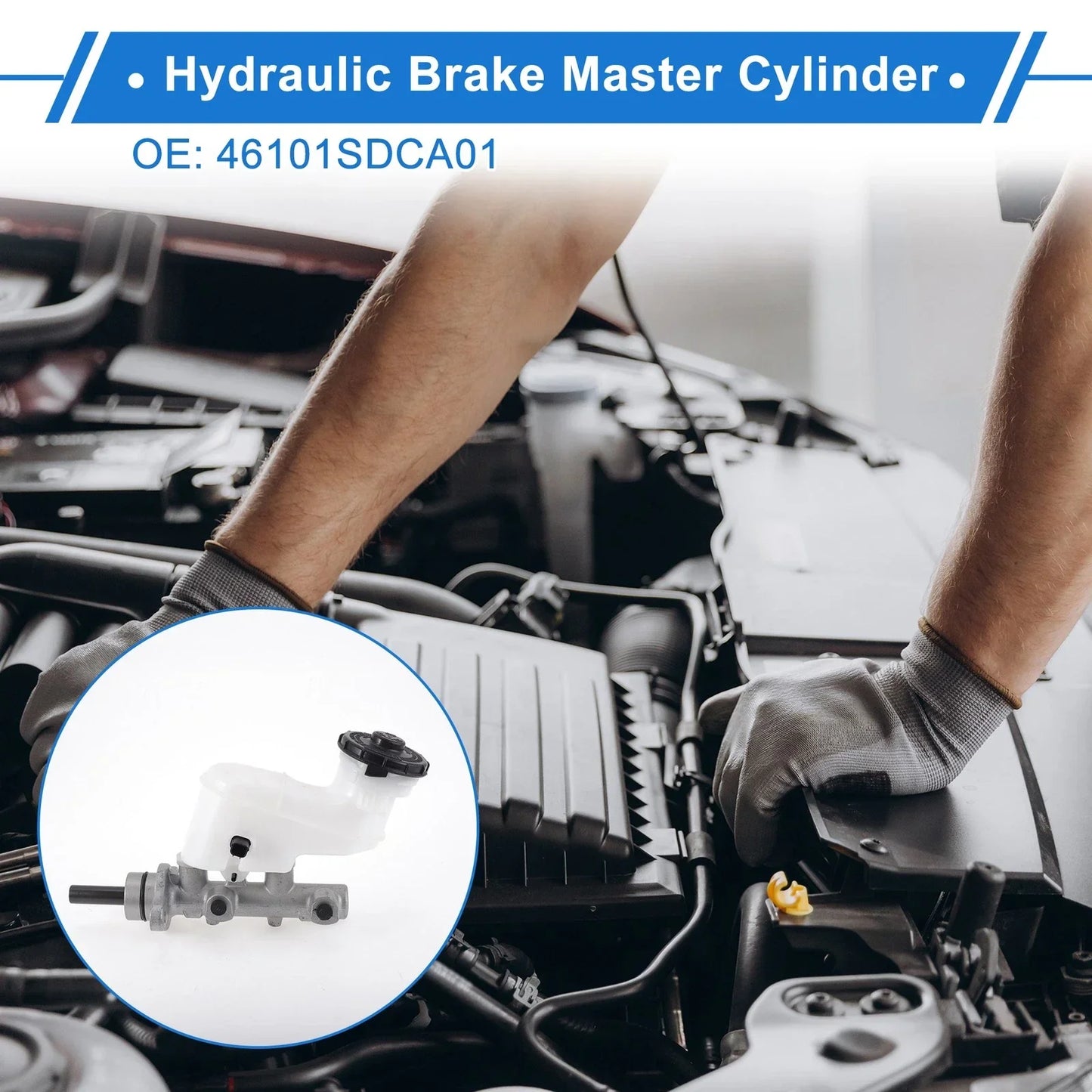 Brake Master Cylinder with Reservoir for Honda Accord CM4 (2003-2008)