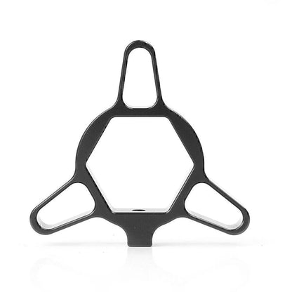 CNC 22mm Fork Preload Adjusters for Universal Aluminum Black
