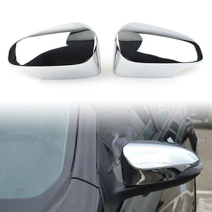 Chrome Trim Cover Door Side Rear View Mirror for Toyota Corolla (2014-2016)