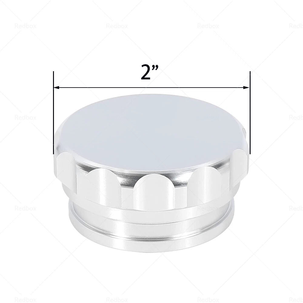 2" Aluminium Alloy Weld-On Filler Neck & Cap for Oil-Fuel Water Tank