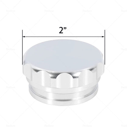 2" Aluminium Alloy Weld-On Filler Neck & Cap for Oil-Fuel Water Tank