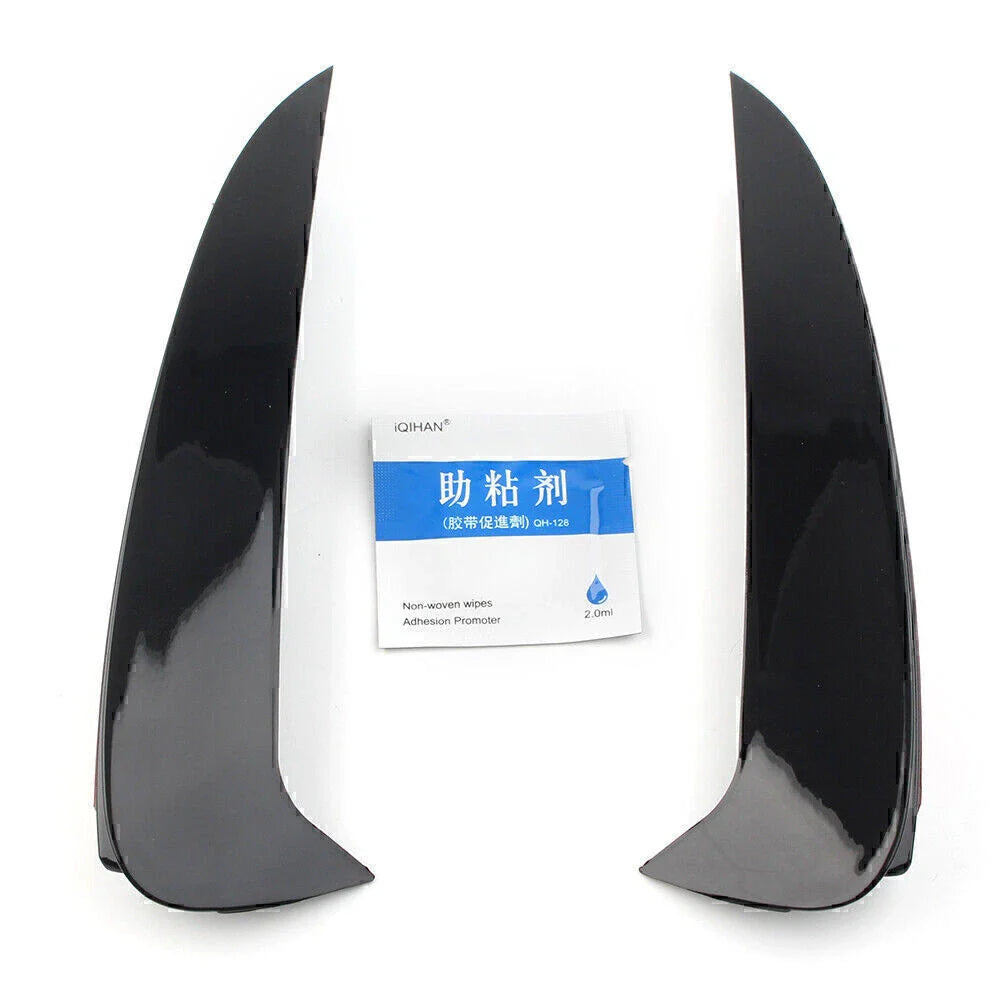 Gloss Black Rear Bumper Vent Cover for Benz E-Class Coupe (2016-2021)