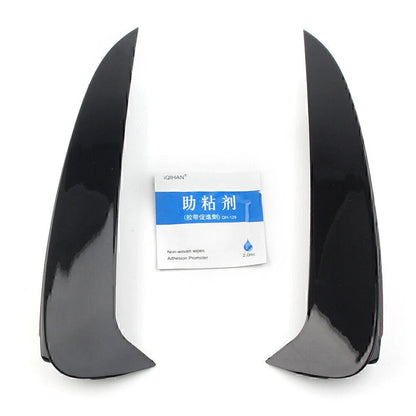 Gloss Black Rear Bumper Vent Cover for Benz E-Class Coupe (2016-2021)