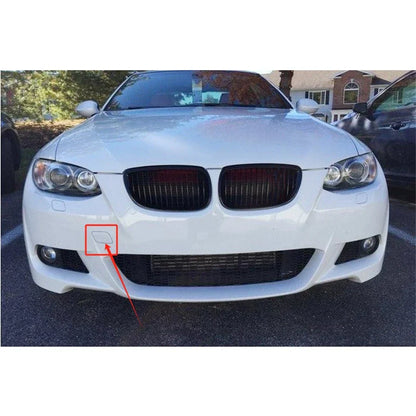Unpainted Front Bumper Tow Hook Cover for BMW E92/E93 (2006-2010)