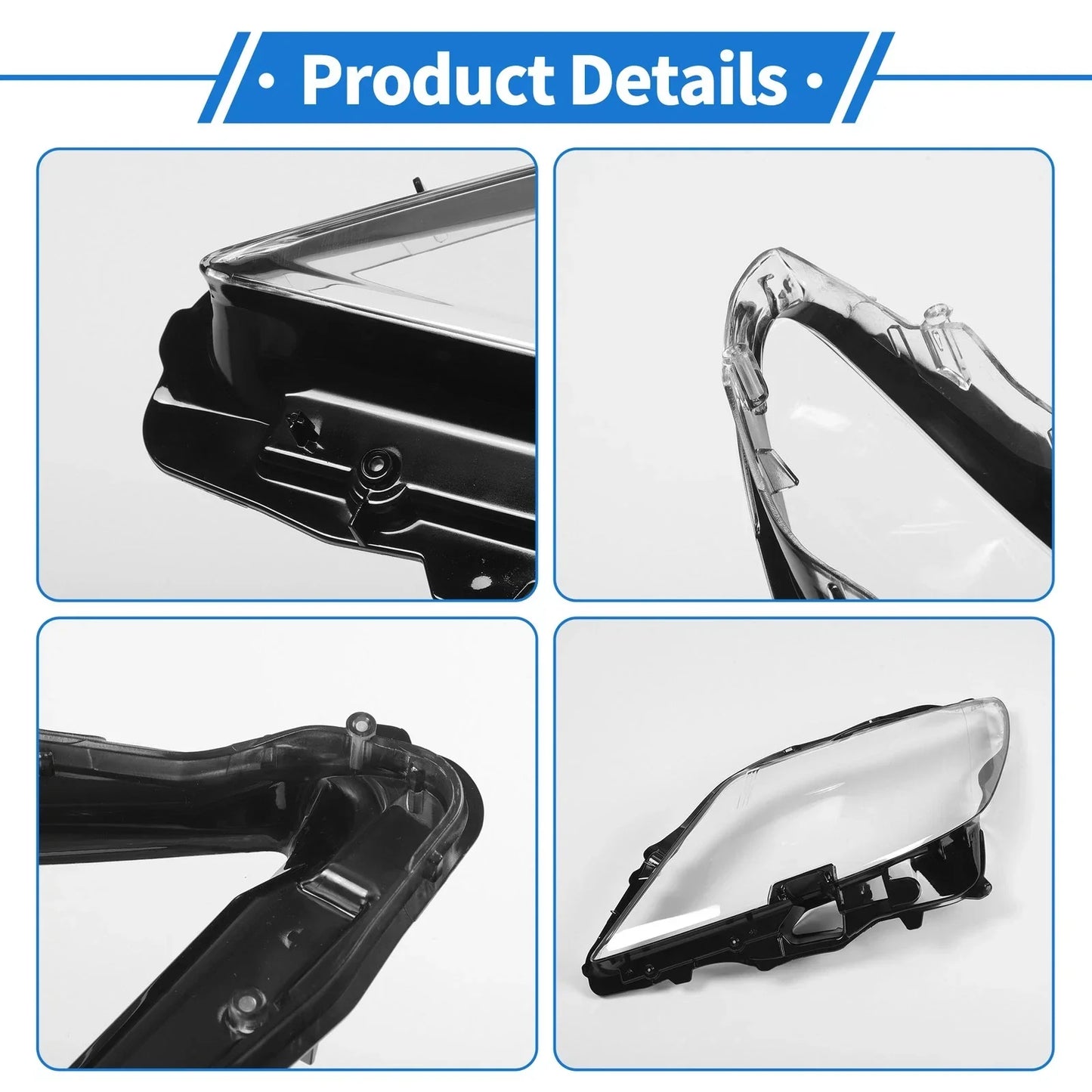 Car Front Left Headlight Lens Cover for Lexus LS460 (2007-2009)