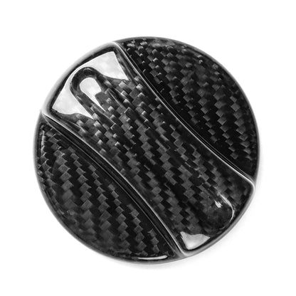 Carbon Fiber Black Fuel Tank Oil Gas Cap Cover for BMW Models (All Years)