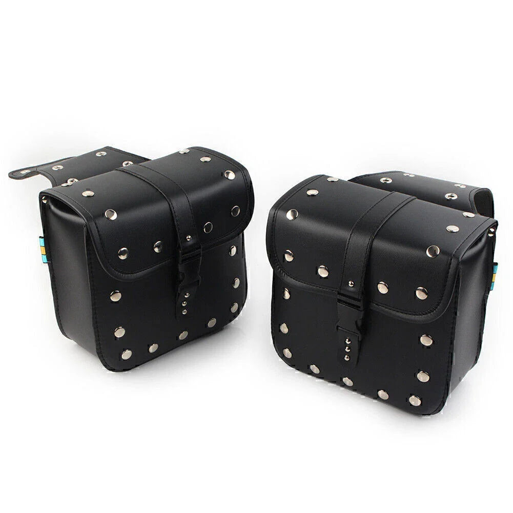 Universal Motorcycle Saddle Bags Side Storage Luggage for Bike