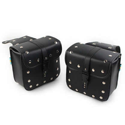 Universal Motorcycle Saddle Bags Side Storage Luggage for Bike